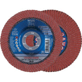 PFERD - POLIFAN Flap Disc SGP Aluminium Oxide - ALUMINIUM PFR 125 A 40 SGP-CURVE L ALU | 67689068 1